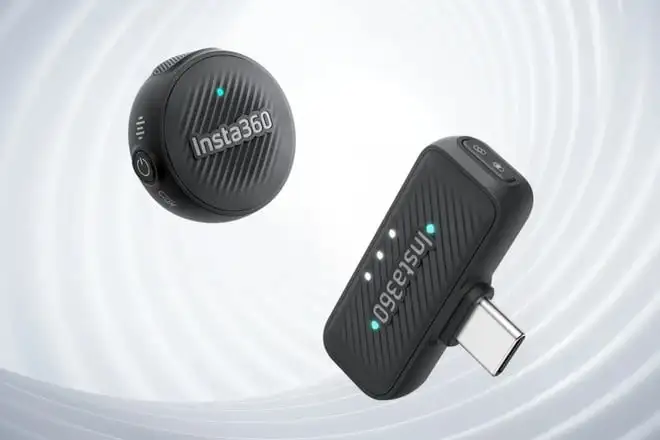 Insta360 Mic Air: l'audio di qualità diventa grande come una moneta