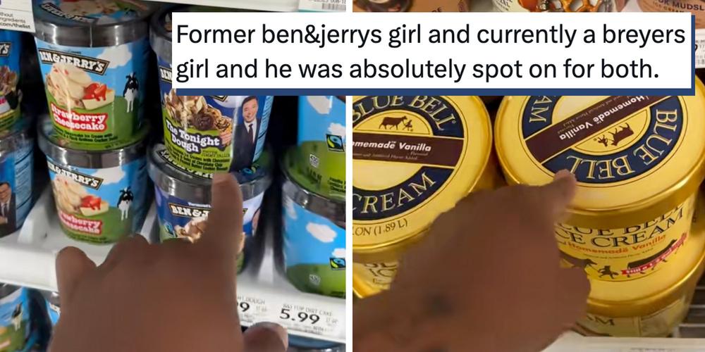 “He was spot on”: Guy breaks down different types of girls based on the ice cream they eat