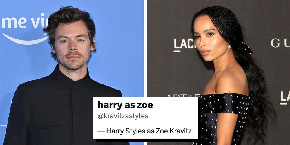 A prophetic fan account on Twitter predicted Harry Styles and Zoe Kravitz dating in 2017
