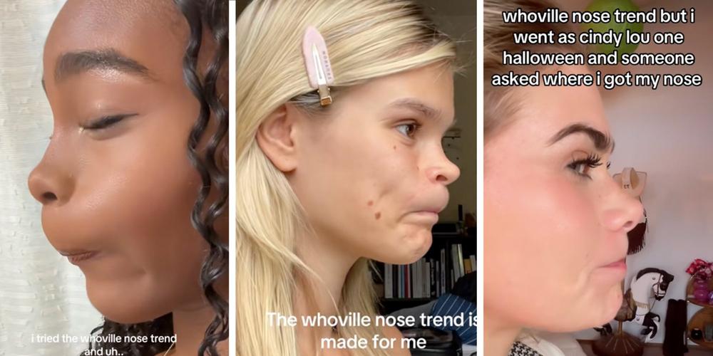 The Whoville Nose trend is taking over TikTok. Here’s what it means