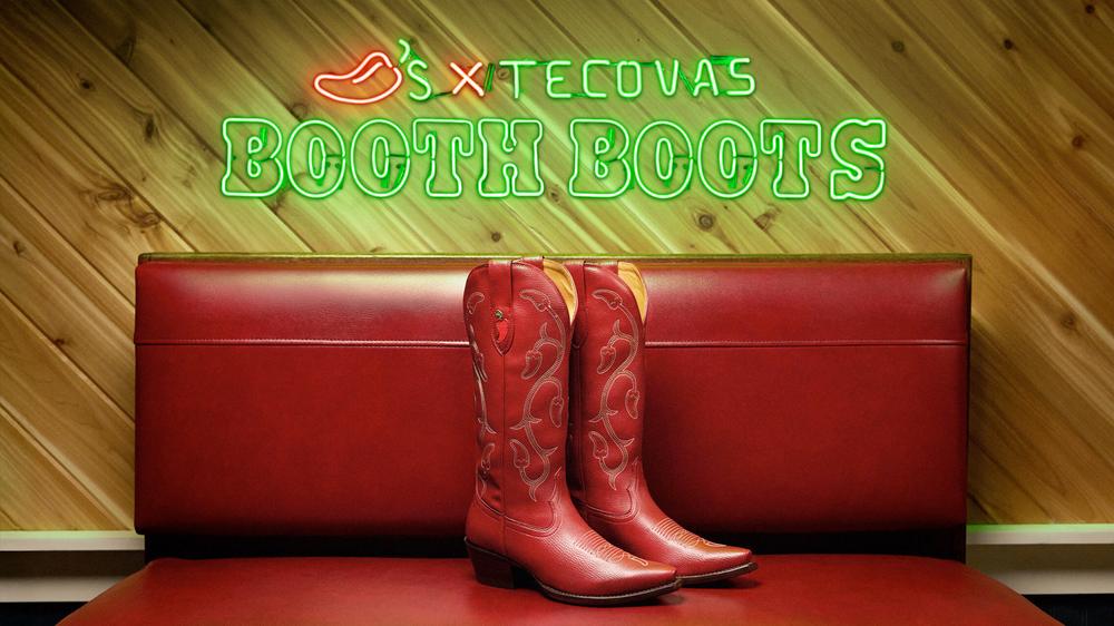 Chili’s instantly sells out of $350 cowboy boots made from booth leather