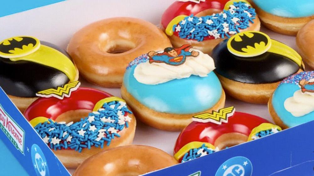 Krispy Kreme launches DC Super Hero doughnut collection