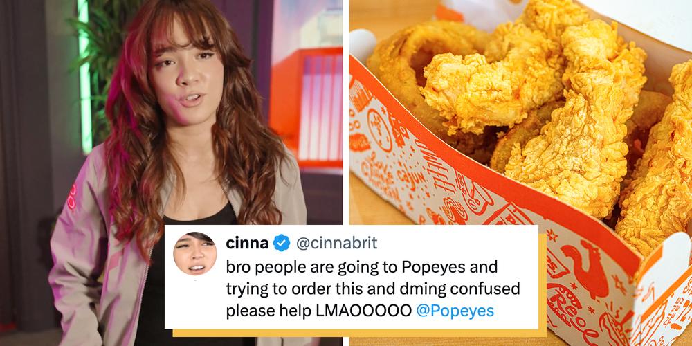 “I feel so bad”: Popeyes launches confusing collaboration with Twitch streamers. After people try to order it, Cinna takes to social media to clarify