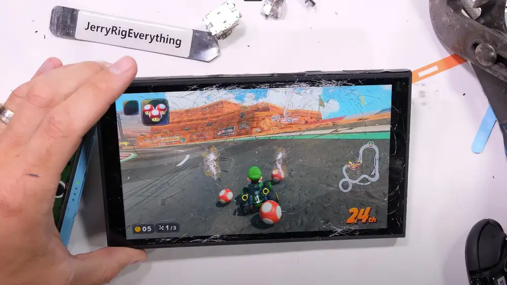 YouTuber JerryRigEverything claims the Switch 2 is “basically invincible”