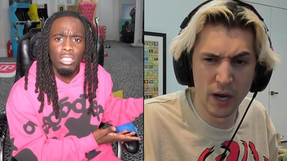 xQc leaks texts with Kai Cenat amid Twitch beef