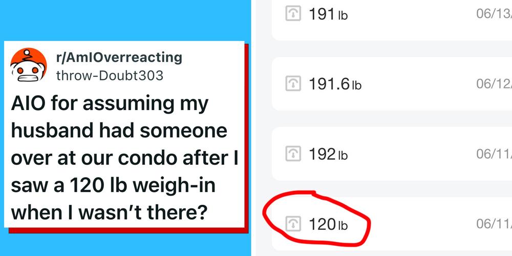 “Expert-level sleuthing”: Scale records mysterious late-night weigh-ins while wife is gone, and now she’s suspicious