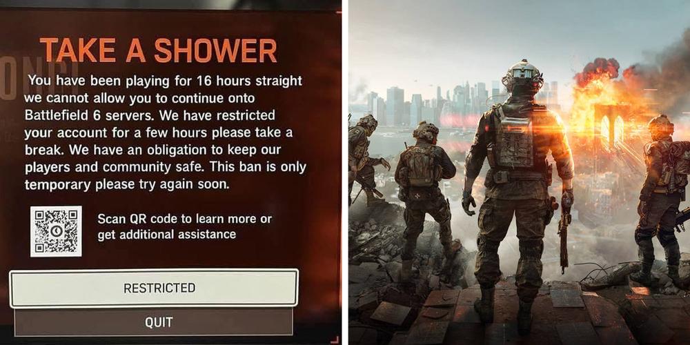 “They call it a ‘get a life warning'”: Gamer says Battlefield 6 told her to “TAKE A SHOWER” after marathon gaming session