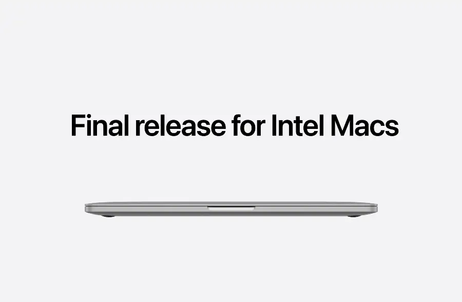 Apple’s big updates for Intel-based Macs will end with Tahoe
