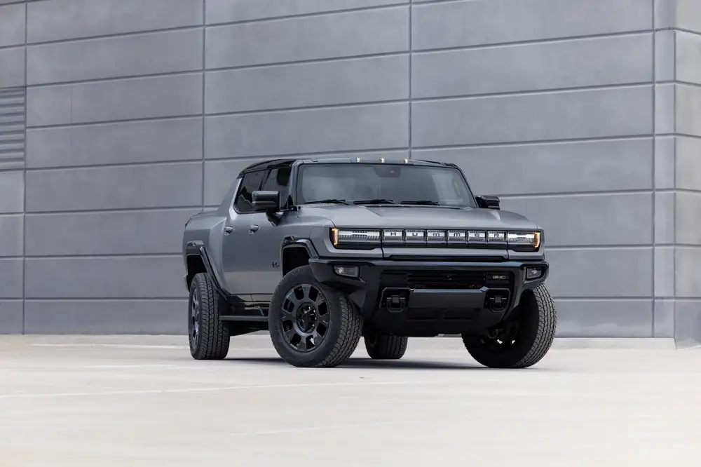 The Hummer EV can navigate tight spaces with new King Crab rear steering