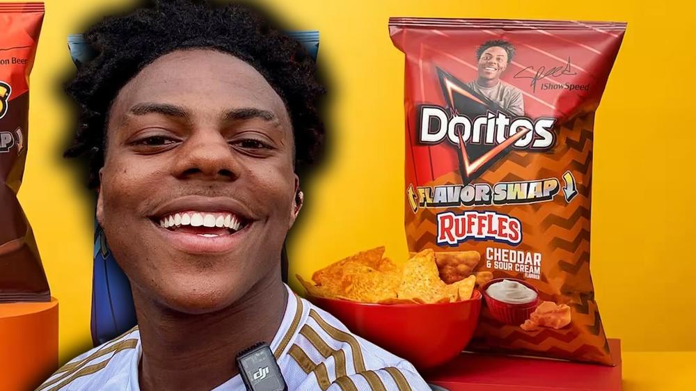 IShowSpeed turns childhood favorite chips into official Doritos flavor in new Flavor Swap line