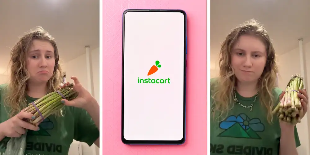 “I wish they had an option for male or female shopper”: Woman orders 1 bundle of asparagus on Instacart. Her shopper drops off 11 bundles