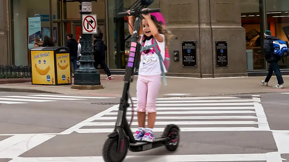 Report: It Probably Fine That 5-Year-Old Just Whizzed By On Lyft Scooter