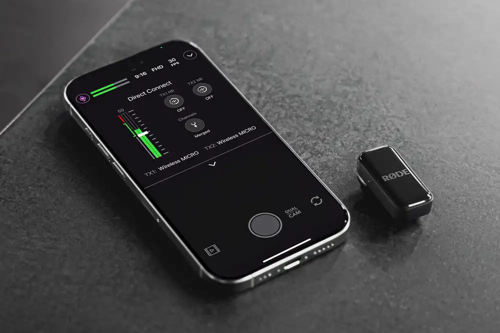 Rode’s tiny wireless mic can now connect directly to your iPhone without a dongle