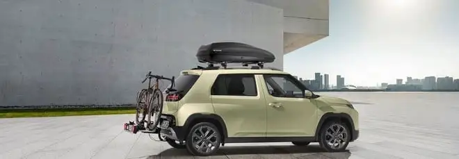 Dal gancio bici alla wallbox: Hyundai Inster fa il pieno di praticità con i nuovi accessori