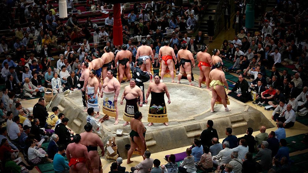 ロンドンですもうを見ます I'm going to watch sumo in London