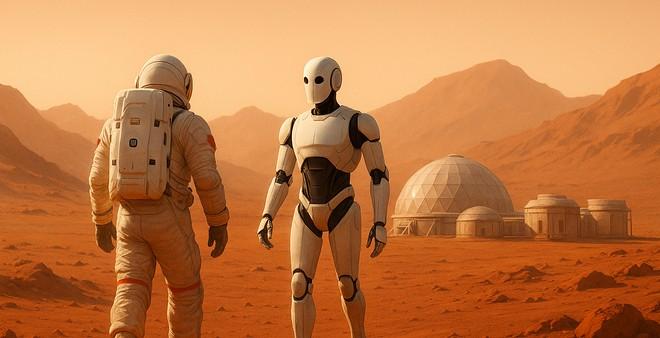 Astronauti artificiali: così AI e robot puntano a Marte