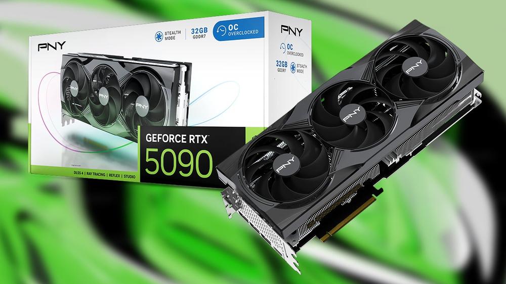 The PNY GeForce RTX 5090 OC 32GB Graphics Card Is in Stock at Original Launch Pricing