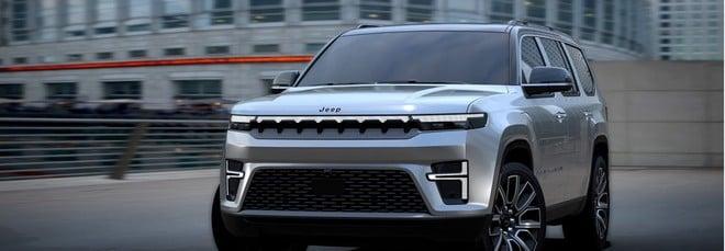 Jeep Grand Wagoneer 2026, prima foto ufficiale del nuovo maxi SUV