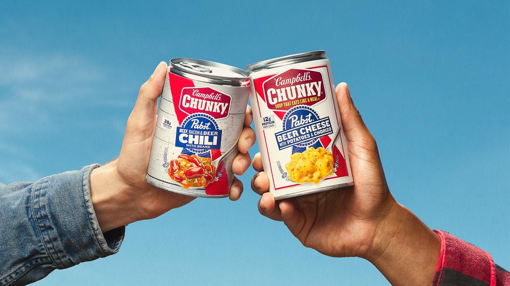Campbell’s Chunky and Pabst Blue Ribbon team up for beer-infused soups