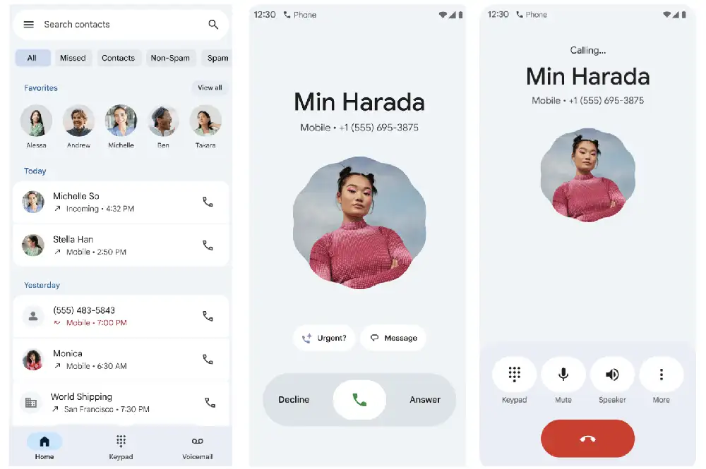 Android’s youthful new design will change the way you make and answer calls
