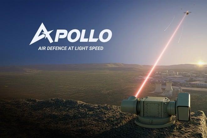 Arma laser Apollo: 150 kW per fermare sciami di droni a costi minimi