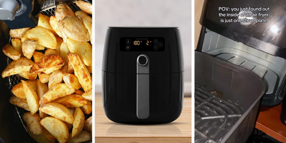 “Just a marketing ploy”: People say the illusion is over after an air fryer truther’s video goes viral