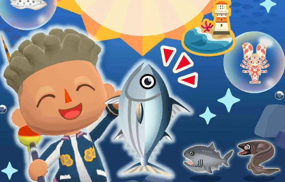 Sono iniziate le sfide squali sottomarini in Animal Crossing: Pocket Camp Complete!