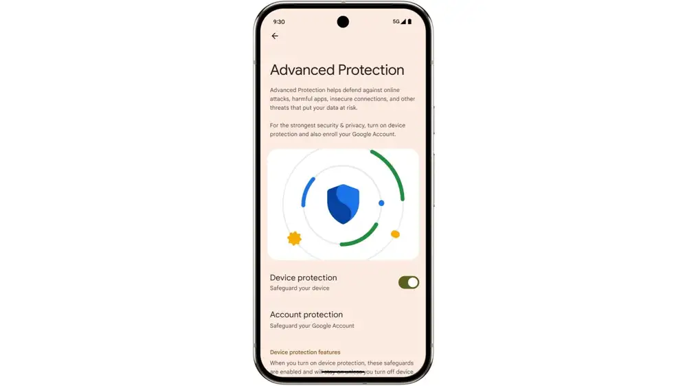 Google is adding new device-level features for its Advanded Protection program