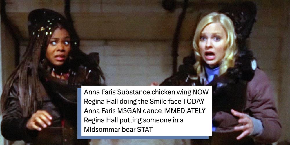 Anna Faris and Regina Hall are coming back for a new “Scary Movie” and horror fans are sharing what they want to see spoofed