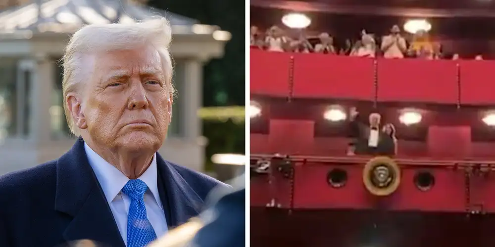 Video: President Trump booed at “Les Mis” performance at the Kennedy Center