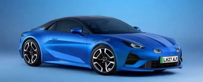 La nuova A110 completamente elettrica è molto vicina