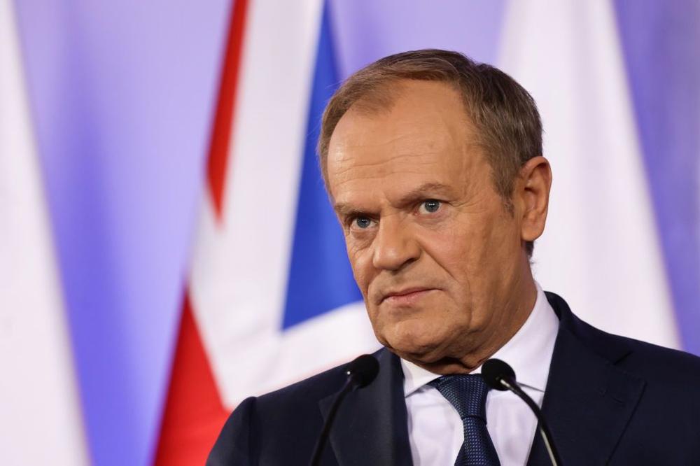 Trump's Ukraine rhetoric shift signals reduced US involvement, Poland's Tusk says