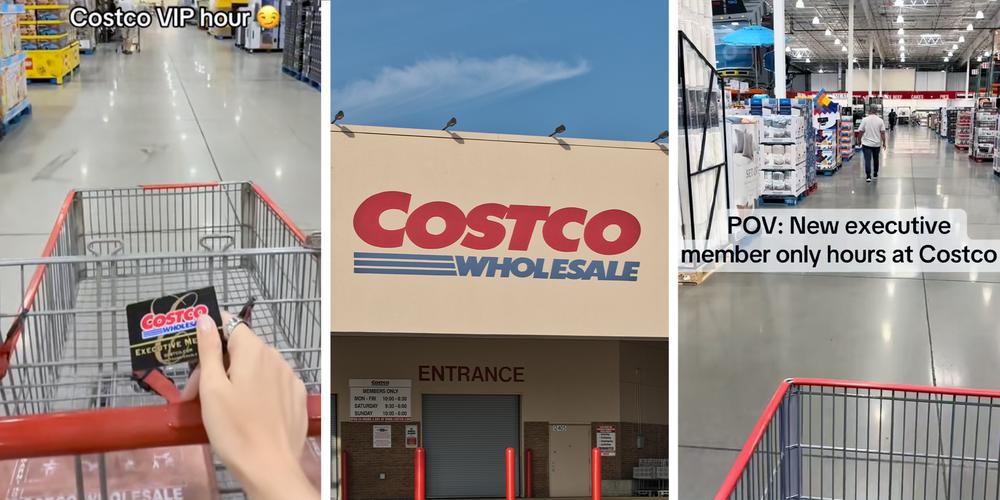 “It was a dream. It was completely empty.” Costco shoppers are taking advantage of the new early hours for “executive members”