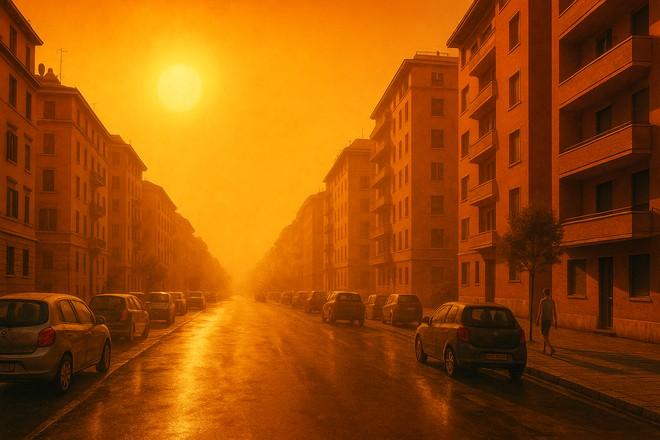 Ondate di calore in città: superfici a 85°C e notti tropicali in aumento