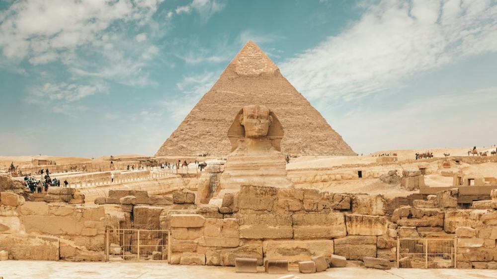 Tour guide arrested after drawing on Pyramid and trying to rub it off