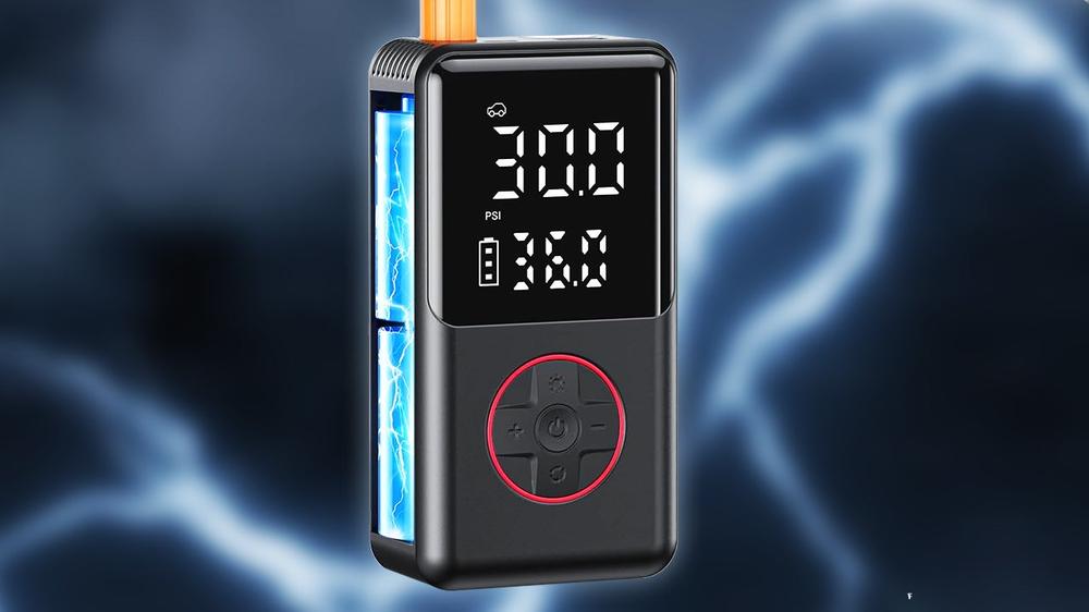 Add the Inflavive Cordless Tire Inflator and Air Compressor to Your Car Emergency Kit for Just $15