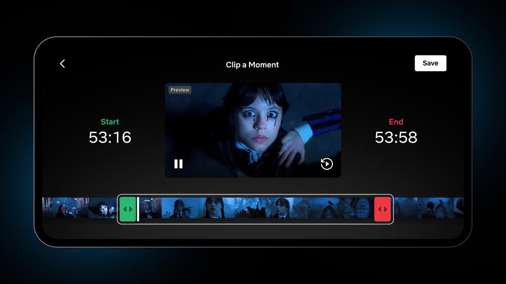 Netflix will let you make your own highlight clips