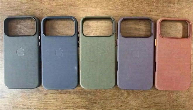 iPhone 17, una foto ci mostra le cover TechWoven con i fori per il laccetto