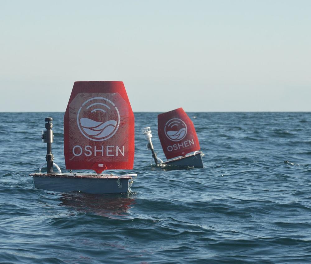 Oshen built the first ocean robot to collect data in a Category 5 hurricane