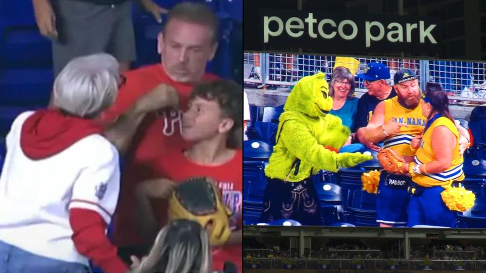 Angry Phillies fan mocked by baseball team over viral confrontation