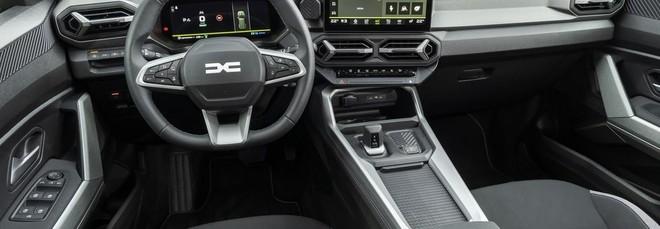 Dacia Bigster, interni e bagagliaio del SUV: modularità e spazio