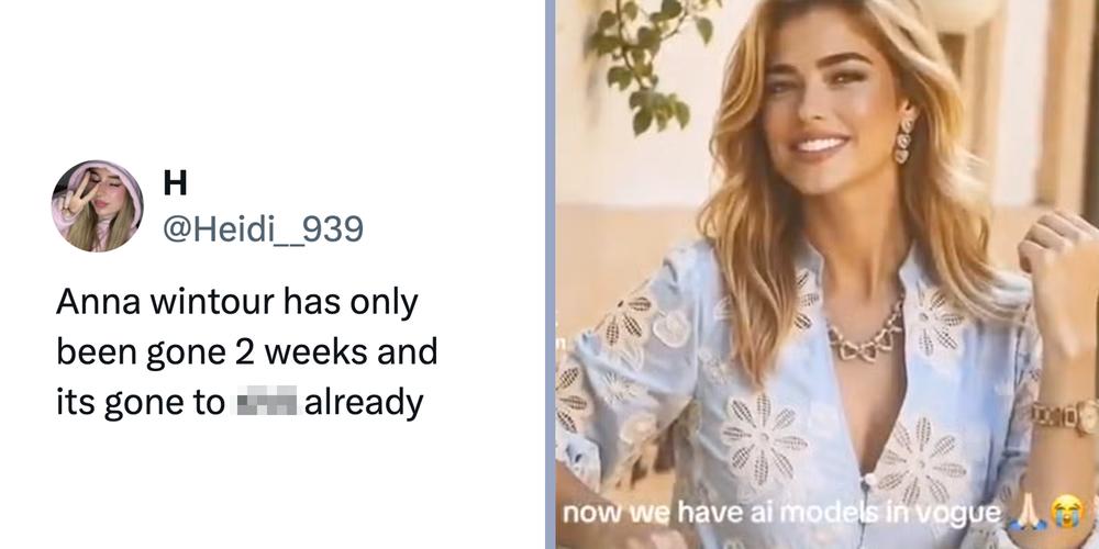 “Cheap, chintzy, lazy”: Readers are canceling their Vogue subscriptions after AI-generated models appear in August issue