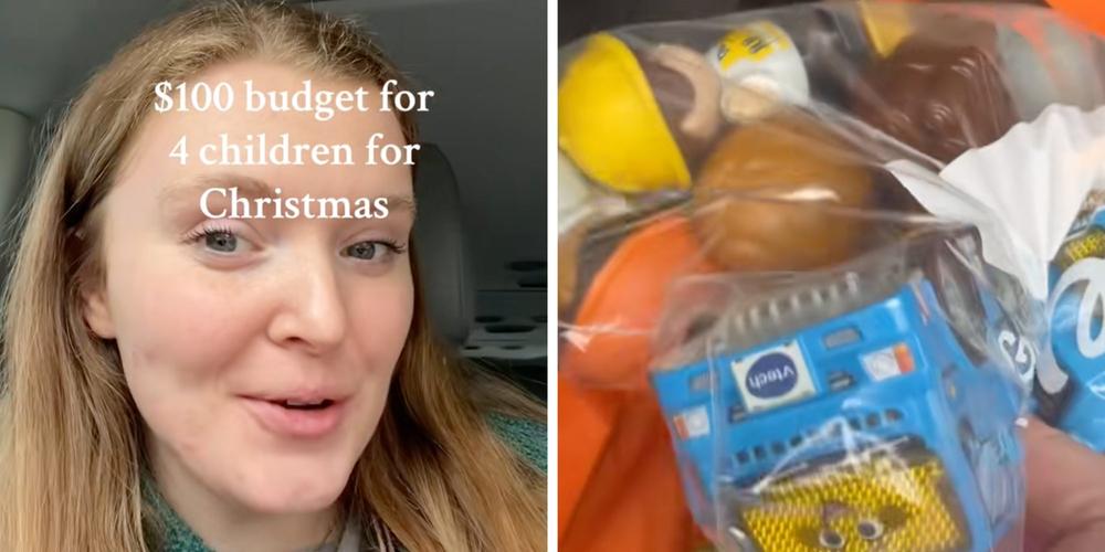 “That’s insane”: Mom slammed for budgeting just $100 for 4 kids’ Christmas gifts