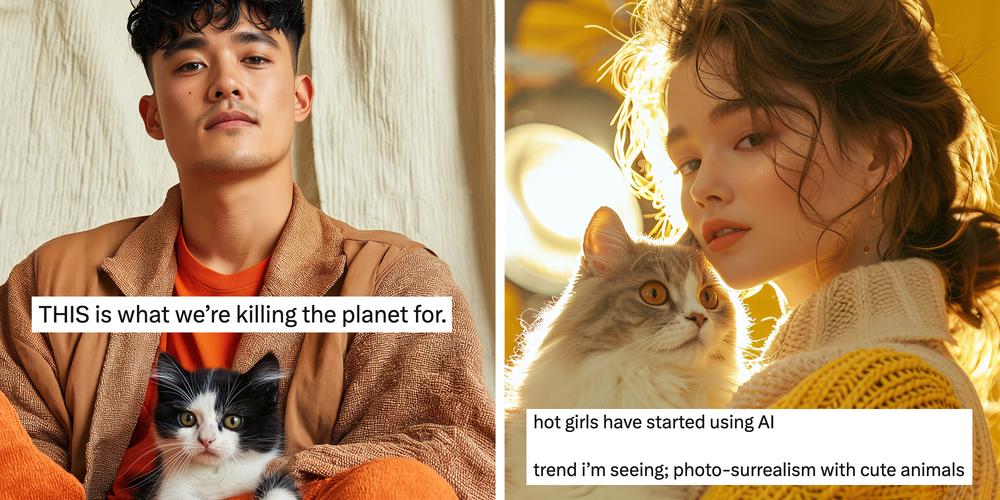 “Pathetic”: Instagram models are using AI to generate fake cute animal photos and Photoshop fans hate it