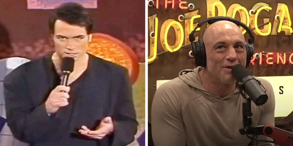 “Is bro wearing shoulder pads?”: People are reacting to clips of Joe Rogan’s stand-up comedy in the ’90s