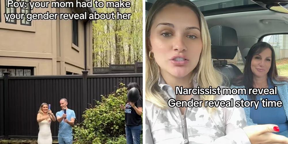 “Crazy work”: Influencer whose mom sabotaged her gender reveal with a “prank” gives a “narcissist mom update”