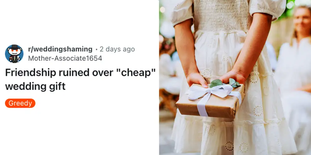 Bride calls wedding guests $80 gift “cheap.” How much should you be spending on a wedding gift?