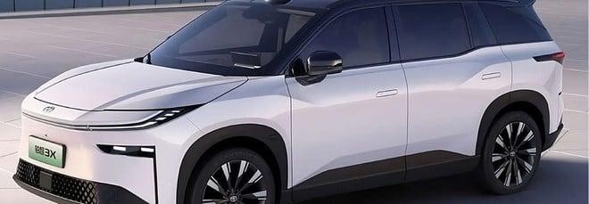 Toyota bZ3X stupisce in Cina: è l'auto 