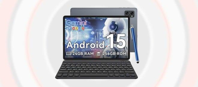 Solo 100€ per questo Tablet con tastiera, Android 15 e 256GB
