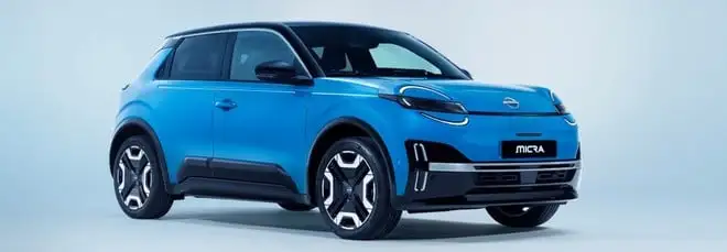 Questa è la nuova Nissan Micra: cambia tutto ed è solo elettrica